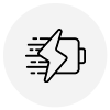 Wireless Fast Charge Icon